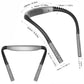 LED Book Light Adjustable Brightness Neck Reading Light for Knitting Repairing