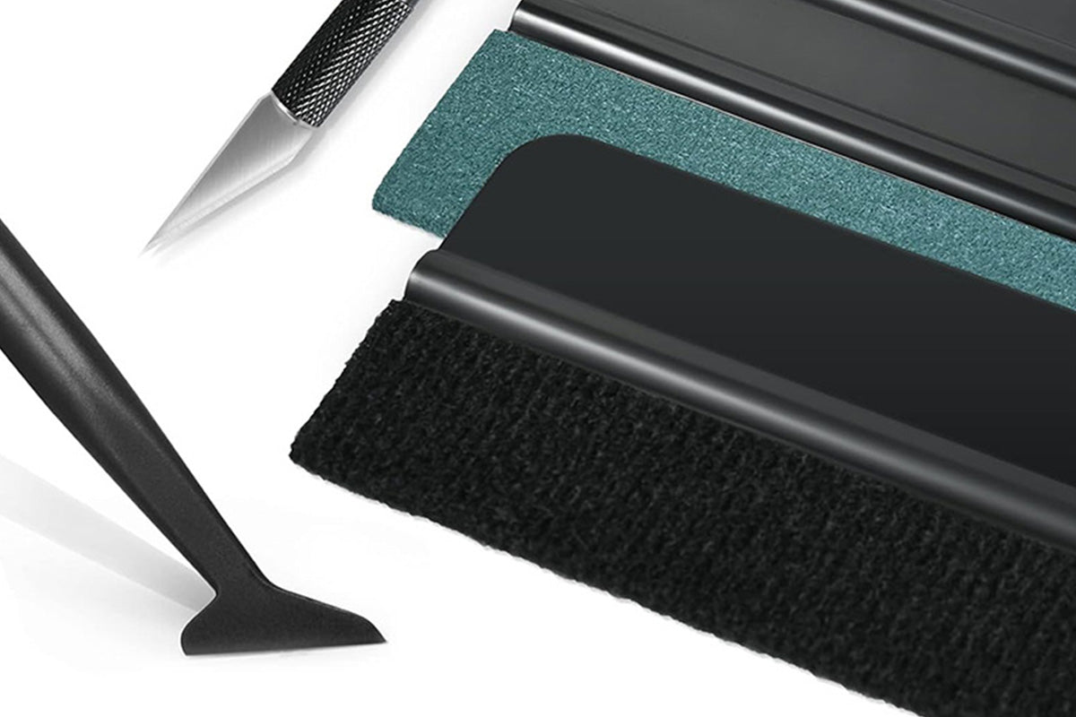 9PCS Car Window Tint Installation Kit Wrap Tools With Squeegee Razor Blade Knife