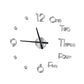 3D Wall Clock DIY Acrylic Frameless Modern Wall Clock