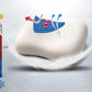 Cervical Neck Pillow Ergonomic Contour Pillow for Side and Back Sleepers