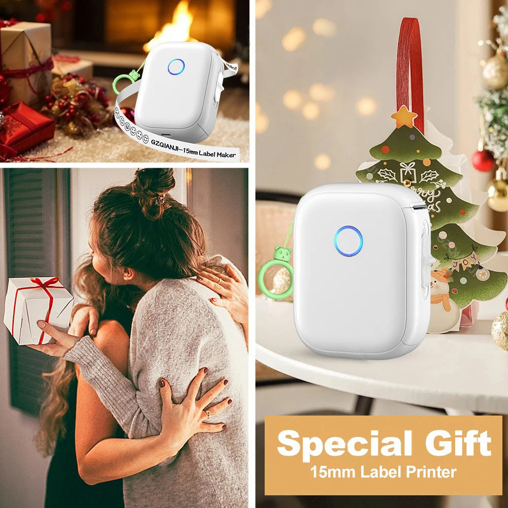 Mini Portable Bluetooth Thermal Label Printer