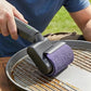 Wireless Electric BBQ Grill Cleaning Brush with 3 Replaceable Rollers Adjustable Angle Head