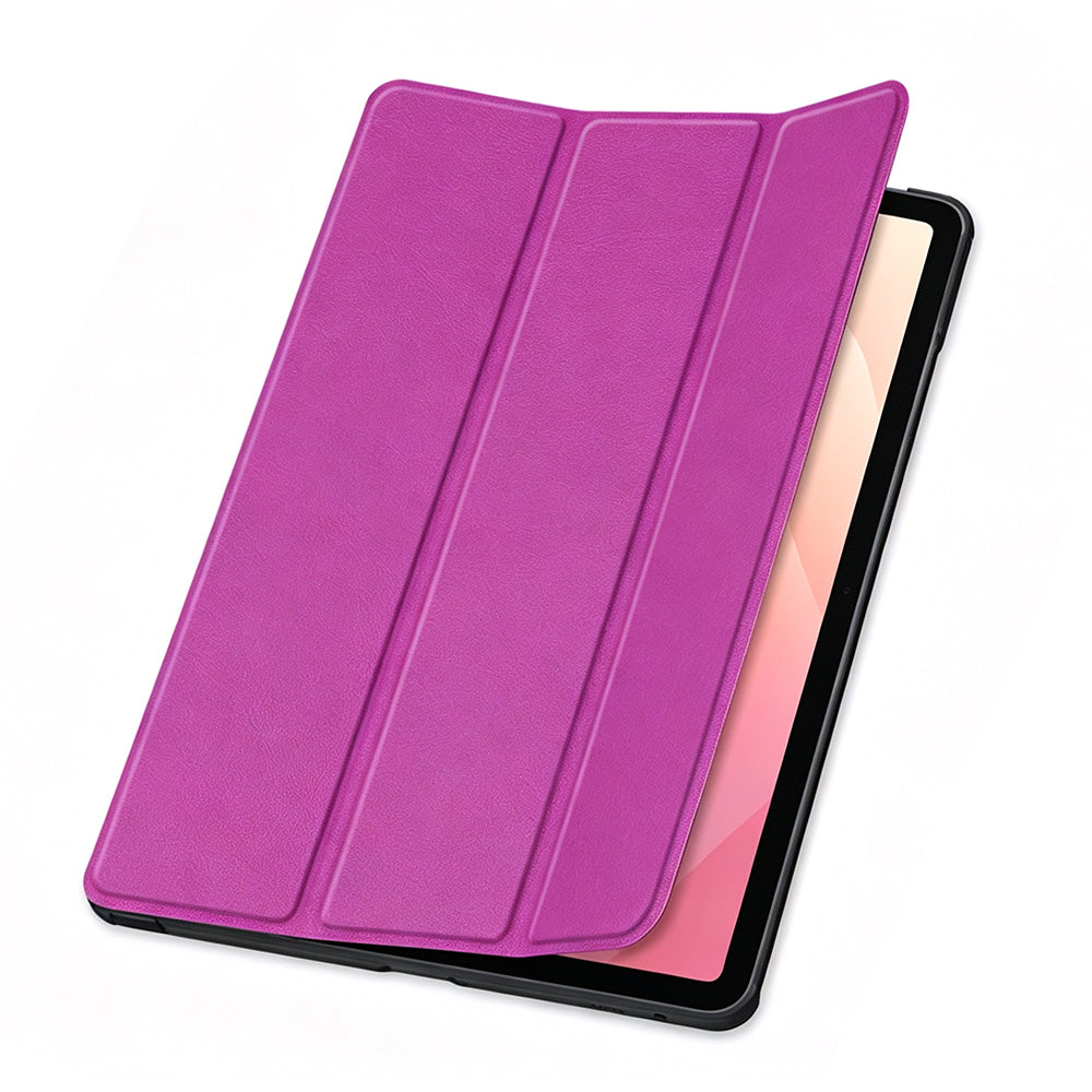 Flip Leather Stand Cover for Samsung Galaxy Tab A11 A9 Tablet Case-Purple