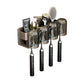 Space Metal Toothbrush Holder Wall Mounted Toothpaste Bathroom Rack with Cups