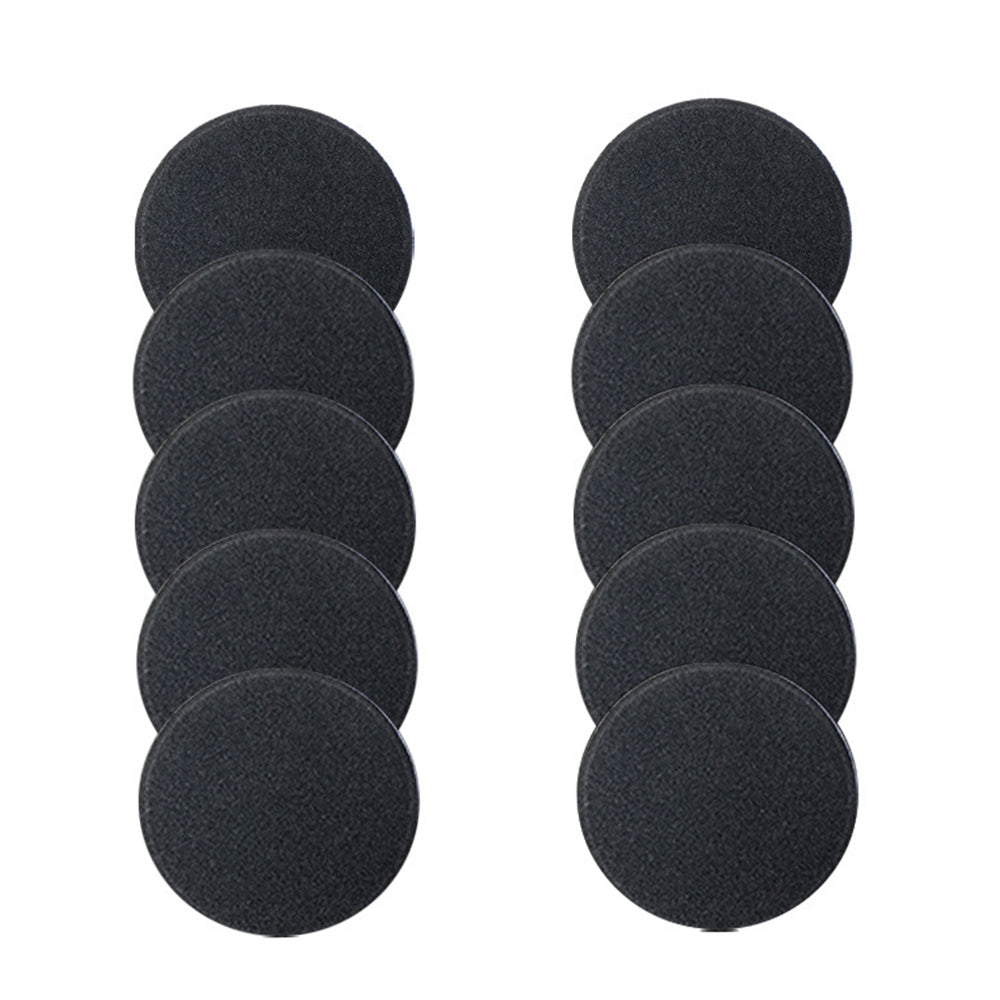 10 PCS Replacement Ear Pads Foam Cushion Covers for Headphones Headset Ear Cushions Universal Round Ear Covers