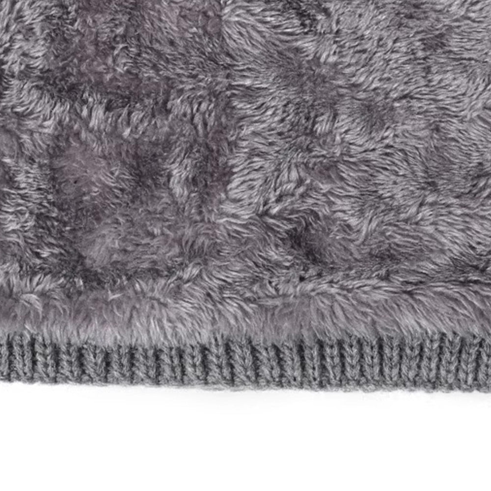 Winter Neck Gaiter Fleece Thick Neck Warmer Cover Ski Gaiters for Men Women