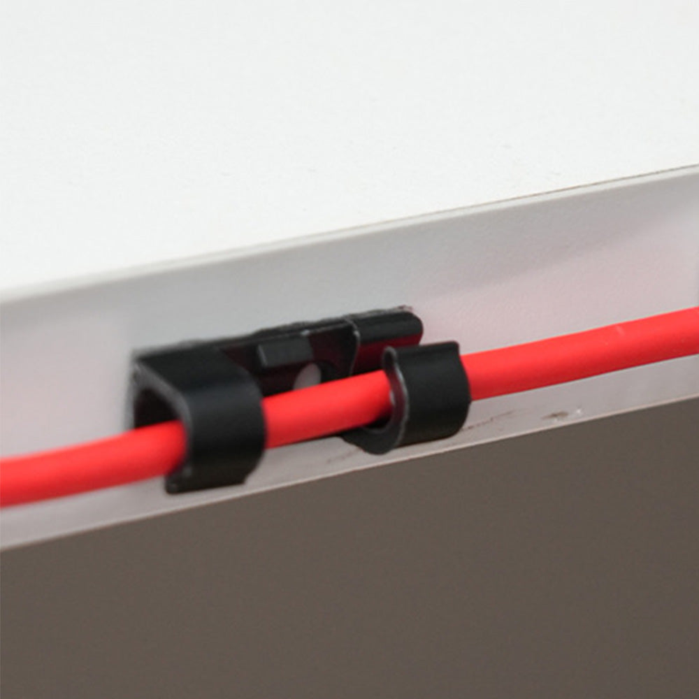 5mm Self Adhesive Cable Clips and Cord Holders for Wire Management