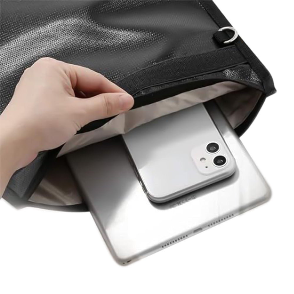 5Pcs Heat-Resistant Faraday Bags EMP Signal Shielding for Cell Phone Laptops Car Keys