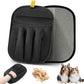 Pet Hair Removal Glove Five Finger Electrostatic Pet Hair Gloves Reusable Pet Hair Remover Tool