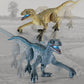 2.4G Dinosaur Toy Remote Control Walking Roaring Velociraptor