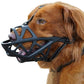 2Pcs Adjustable Pet Dog Anti Bark Mesh Mask