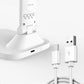 Desk Lamp For Home Office With LCD Display Rechargeable Portable