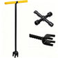 T Handle Valve Wrench 17 Inch with 4 in 1 Key for Water Gas Round Square Valve