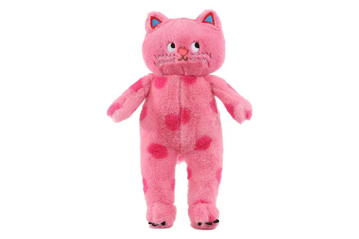 Cuddle Spotted Cat Plush Stuffed Toy Couple Cat Doll Couple Gift Polka Dot Cat Doll