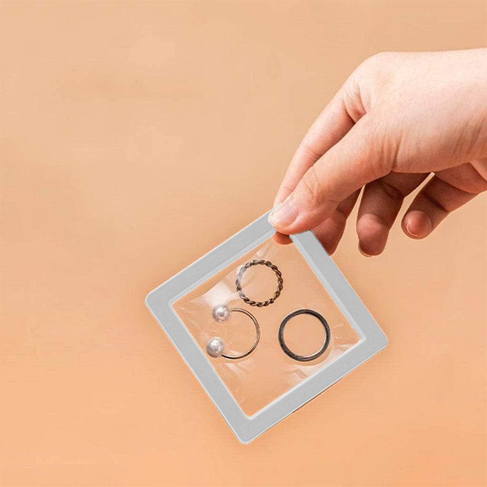 8Pcs 3D Floating Frame Display Cases