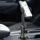 Cup Phone Mount for Car Universal Phone Cradle Holder with Long Adjustable Neck