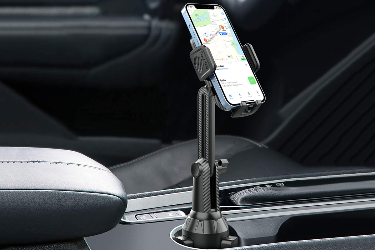 Cup Phone Mount for Car Universal Phone Cradle Holder with Long Adjustable Neck
