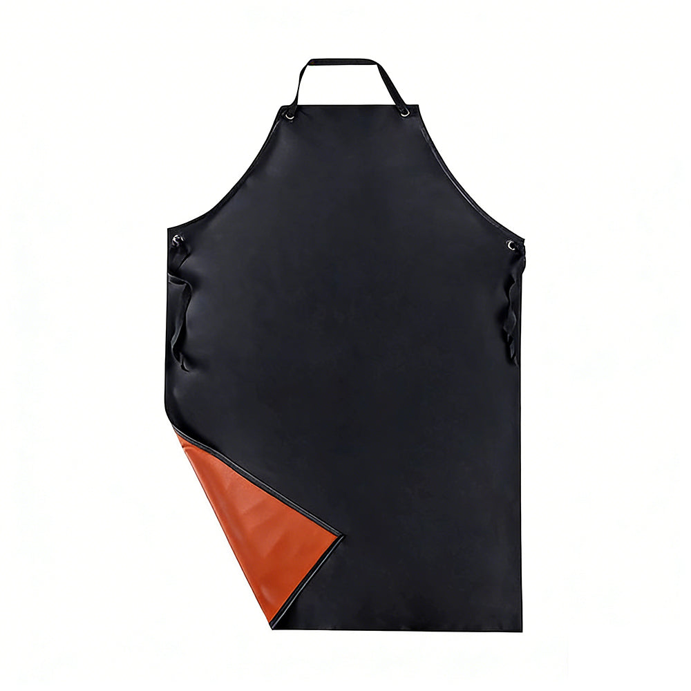 Heavy Duty Thick PVC Waterproof Apron Oil-Proof for Kitchen Fishing Industrial