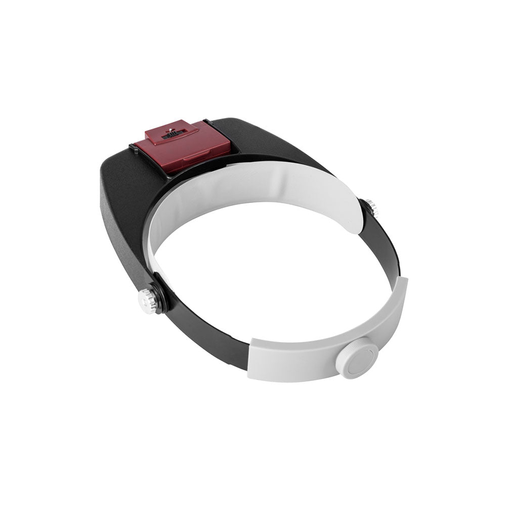 Magnifying Glass with LED Light Visor Head Loupe Headband Magnifier