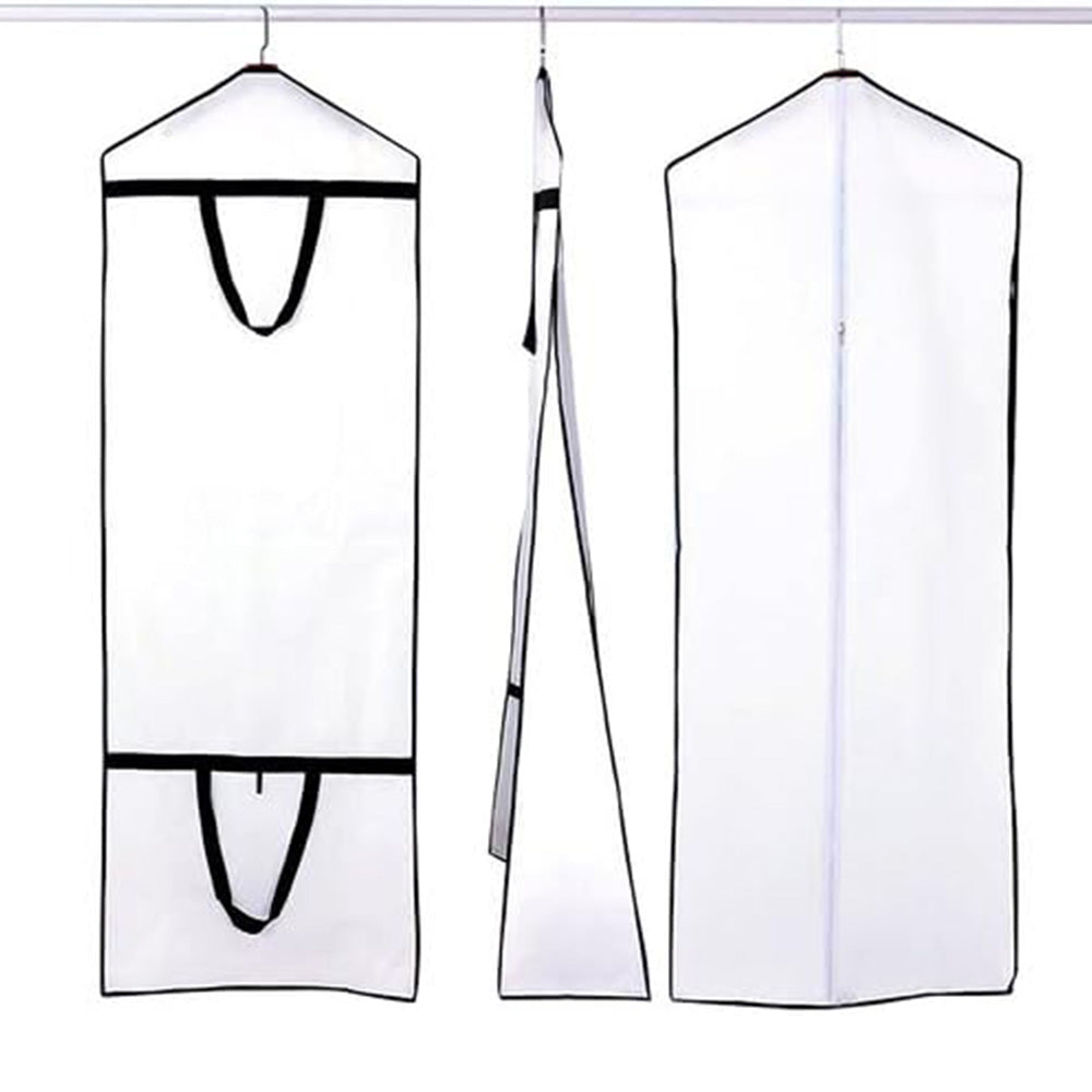 Portable Wedding Dress Garment Bag for Bridal Gowns and Cheongsam
