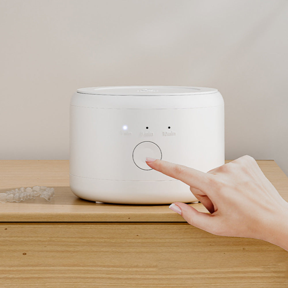 Ultrasonic Retainer Cleaner Machine Cleaning Pod Rechargeable