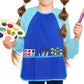 Art Smock Paint Apron Waterproof Painting Smock for Cooking Crafts