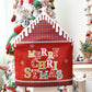 2Pcs MERRY CHRISTMAS Chair Back Cover