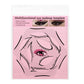 4 Sheets Eyeliner Stencil Kit Transparent Reusable Eye Shadow Stencil for Makeup