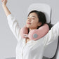 Set of 3pcs Travel Self-Inflating Neck Pillow Lumbar Support Pillow Hanging Footrest