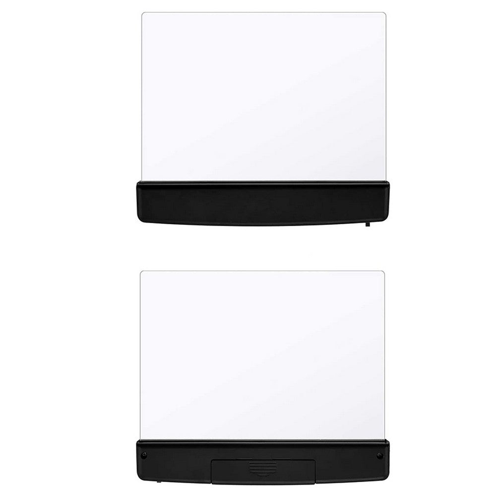 2Pcs LED Panel Book Reading Lamp