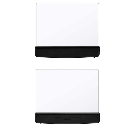 2Pcs LED Panel Book Reading Lamp