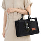 Tote Bag for Women With Compartments Canvas Crossbody Bags for Laptop Book