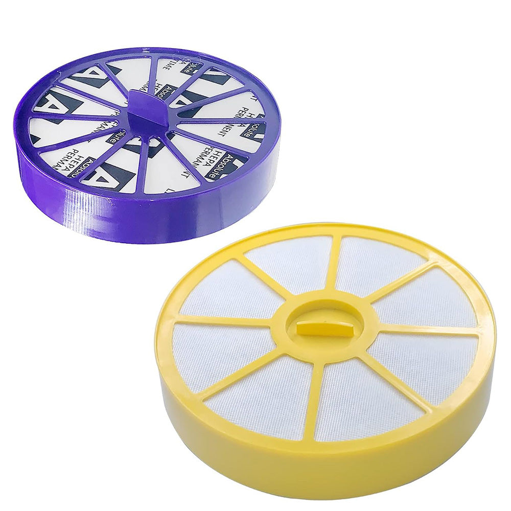 Washable Motor Pre and Post HEPA Filters Kit Replacement Vacuum Cleaners Accessories for Dyson DC05 DC08 DC15 Vaccums