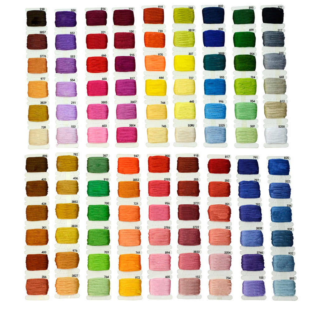 108 Color Friendship Bracelet String Kit with Tools Embroidery Floss Set for DIY Embroidery