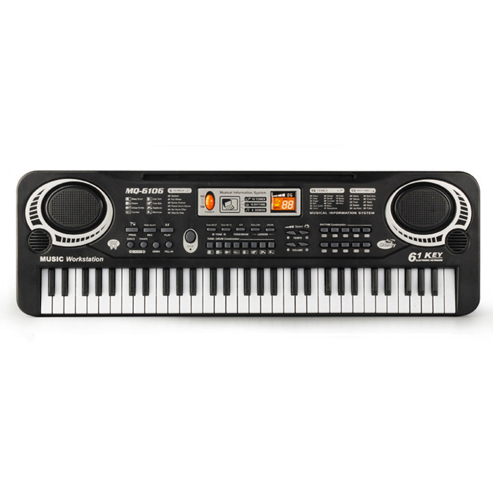 61 Keys Electric Piano Music Keyboard For Little Ones Beginner With Microphone