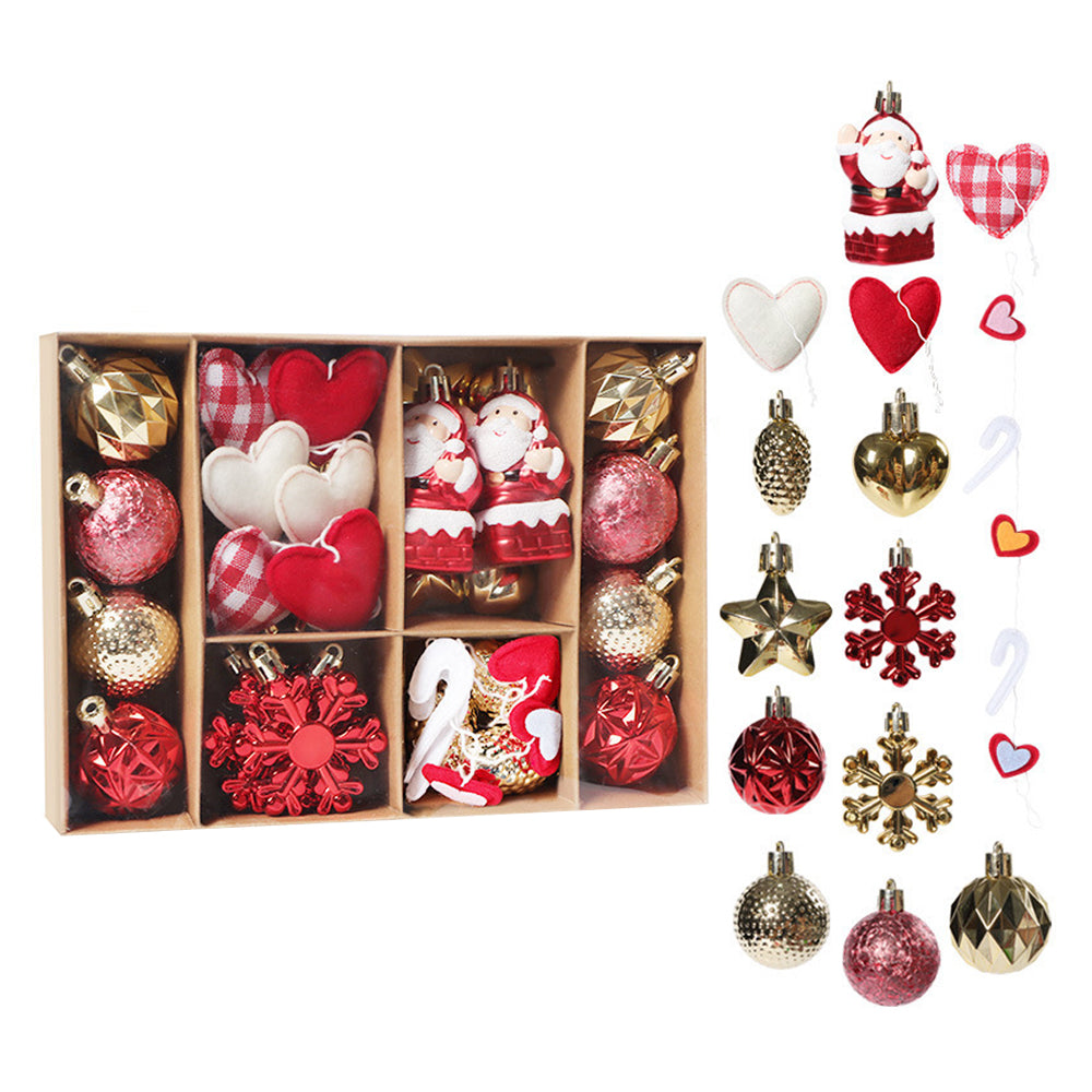 32Pcs Christmas Balls Ornaments Set
