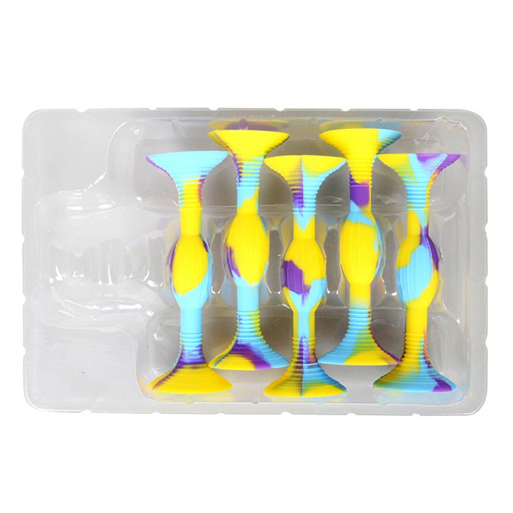 Silicone Darts Game Set with Suction Cup Darts and Double Sided Target Toy for Indoor Outdoor Throwing Games