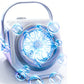 Automatic Bubble Machine Upgrade Portable Bubble Maker Blower LED Light