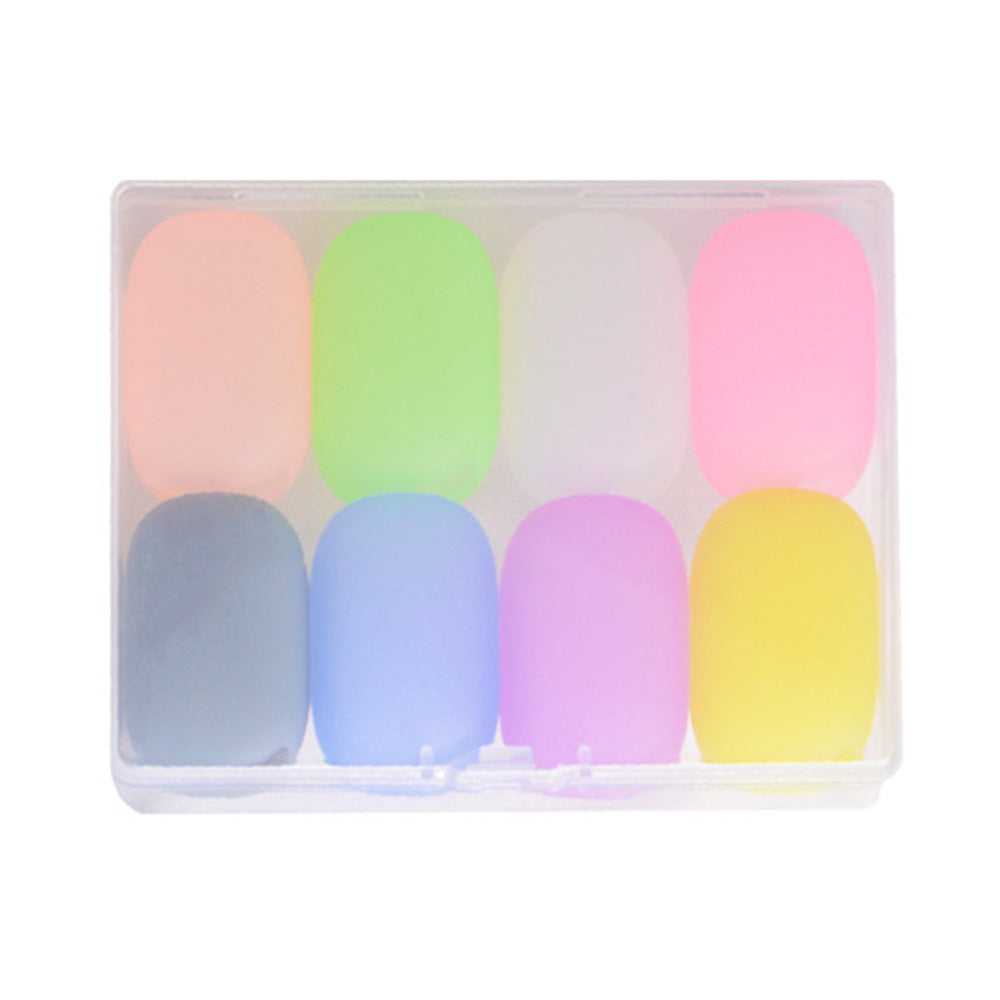 8 PCS Toothbrush Covers with Storage Case Silicone Brush Protector for Travel