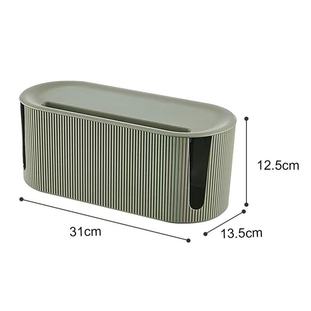 Cable Storage Box Wire Management Case Power Plug Socket Organizer Box