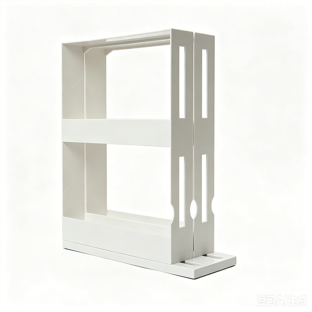 Slide Cabinet Organiser Rack Storage Pantry Kitchen Shelf Spice Jars Can Holder