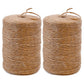 Natural Jute Twine String for Crafting Gardening Gift Wrapping Macrame DIY Home Decor