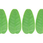 12Pcs Simulation Banana Leaf Mat Leaf Placemats Banana Leaves Placemats