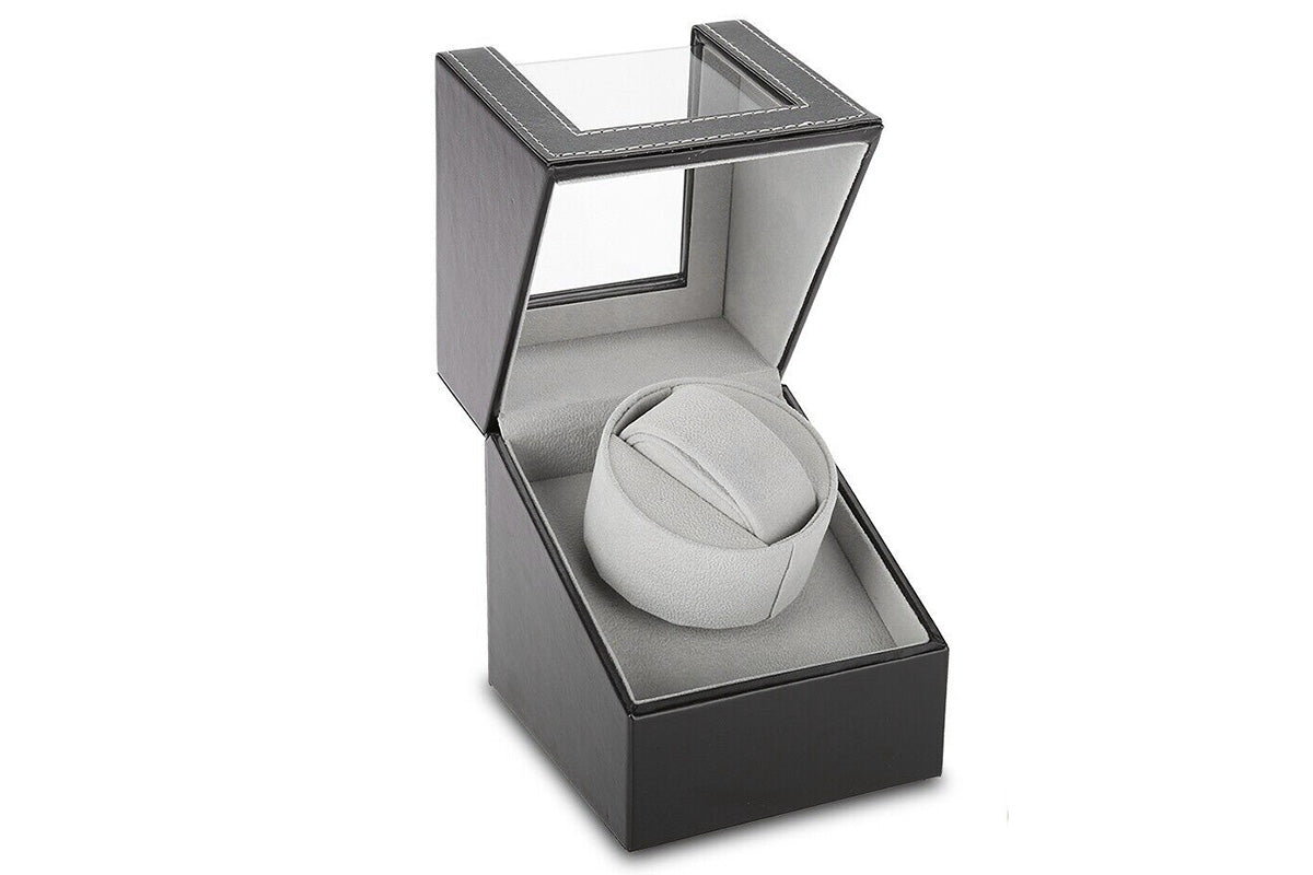 Automatic Watch Winder PU Leather Storage Display Box