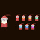 Foldable Rechargeable Christmas Music Night Light with Hanging Strap