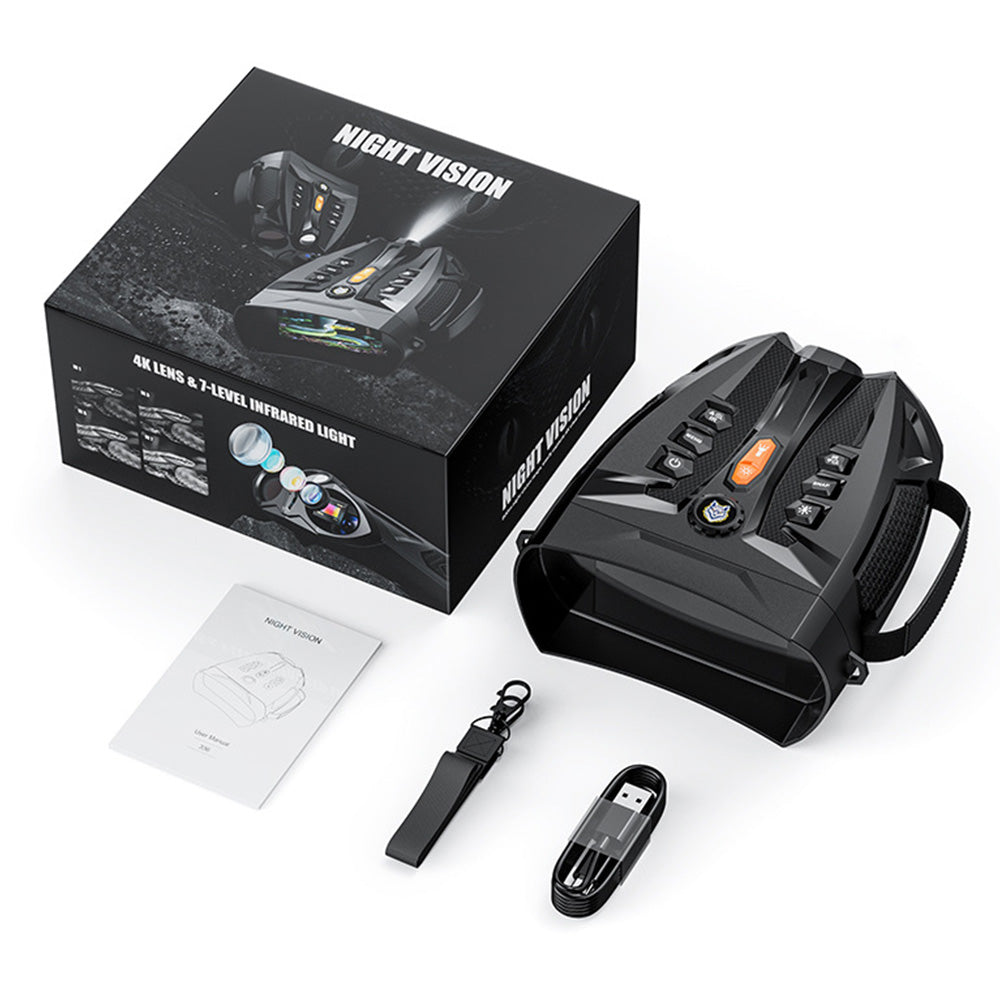 4K Night Vision Goggles Night Vision Binoculars for Camping Wildlife Observation