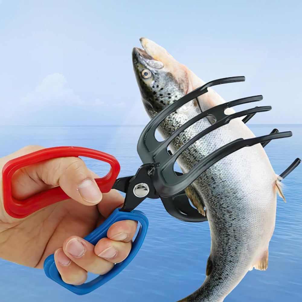 Fishing Pliers Gripper Metal Fish Control Clamp Claw Tong Grip Forceps Tackle