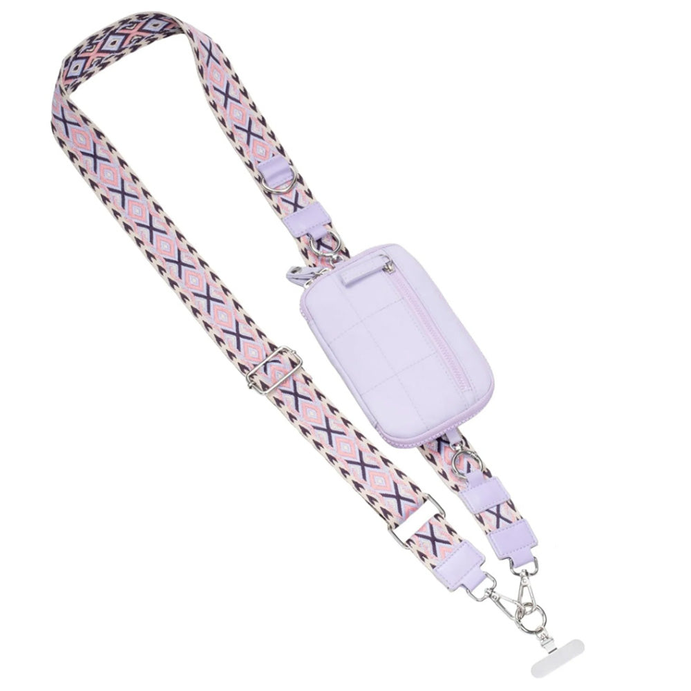 Phone Lanyard Clip and Go Strap for Phone with Wallet Crossbody