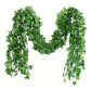 12 X 2M Artificial Ivy Vine Garland Fake Foliage Hanging Leaf Plant for Home Garden Party