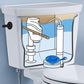 Universal Toilet Flapper Replacement Kit Toilet Tank Flapper With Stainless Chains